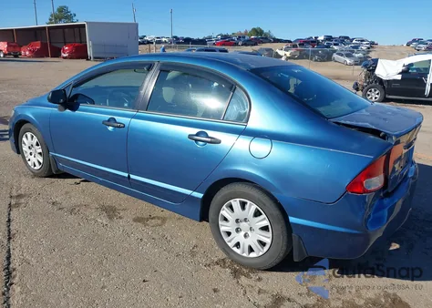2011 Honda Civic Vp из США, поврежденный, VIN 2HGFA1F36BH514255